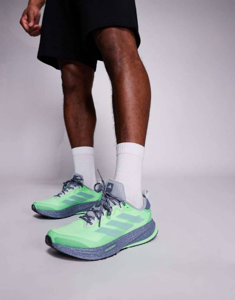 adidas Running - Supernova Rise ATR - Sneaker in Limette und Silber-Grün von adidas performance