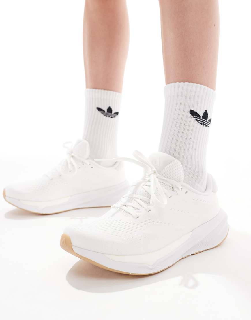 adidas Running - Supernova Stride 2 - Laufschuhe in Triple-Weiß von adidas performance