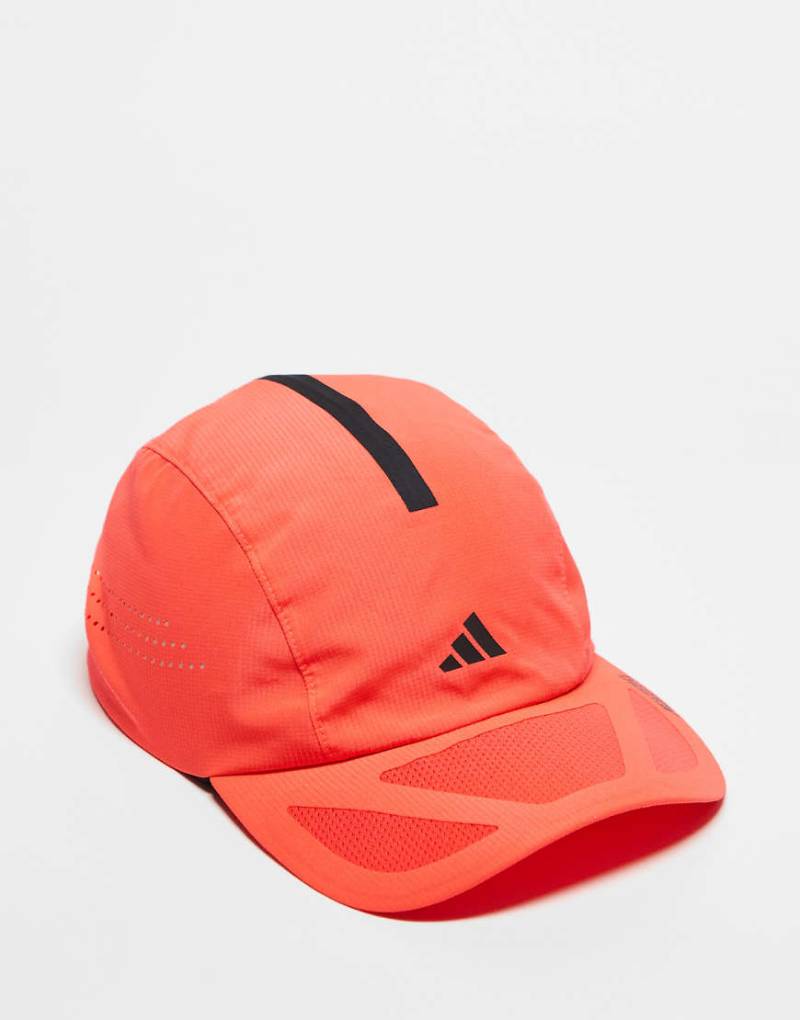 adidas Running x Adizero - Leichte Climacool-Kappe in Rot von adidas performance