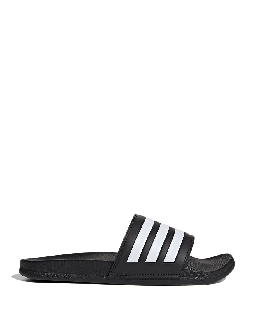 adidas - Swimwear - Adilette Comfort - Slider in Schwarz von adidas performance