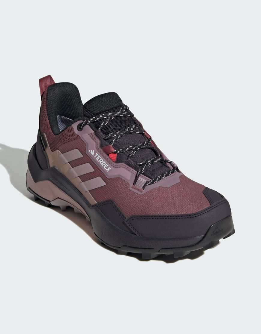 adidas - Terrex Gore-Tex - Wanderschuhe in Burgunderrot von adidas performance