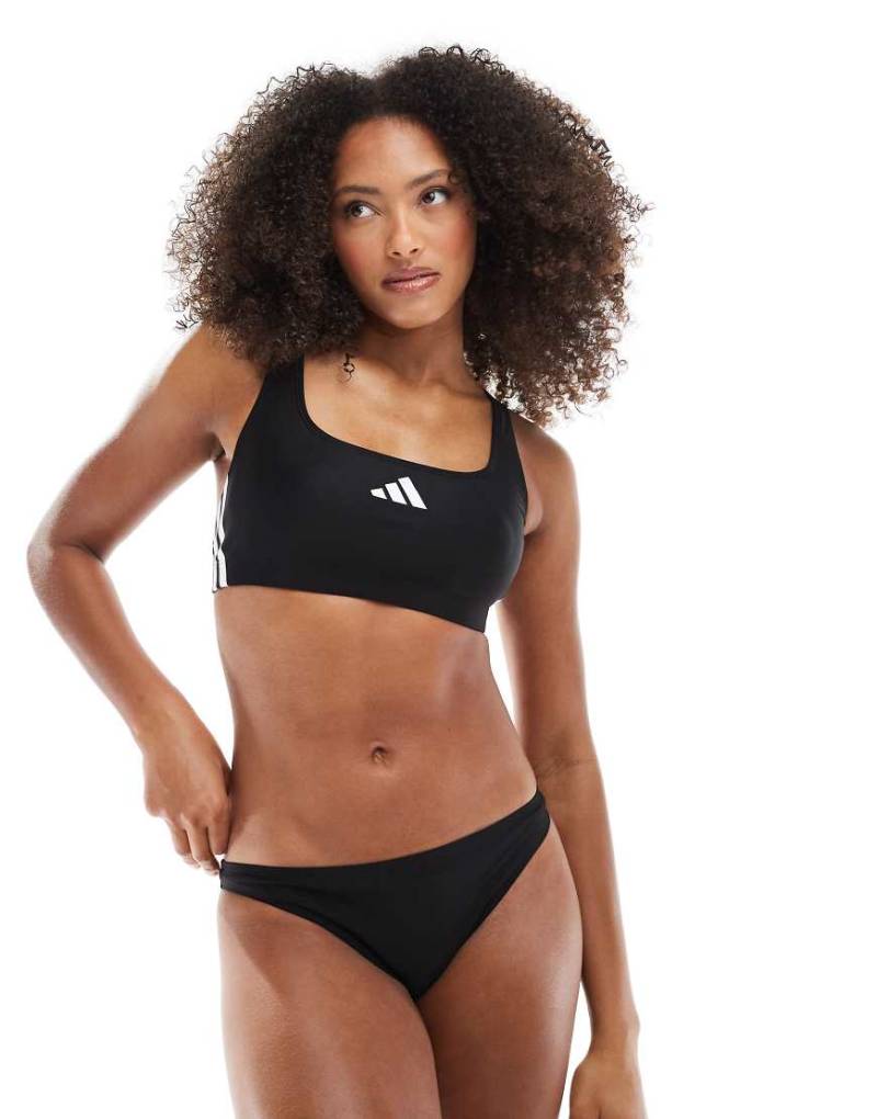 adidas Training - Bikini in Schwarz mit den 3 Streifen von adidas performance