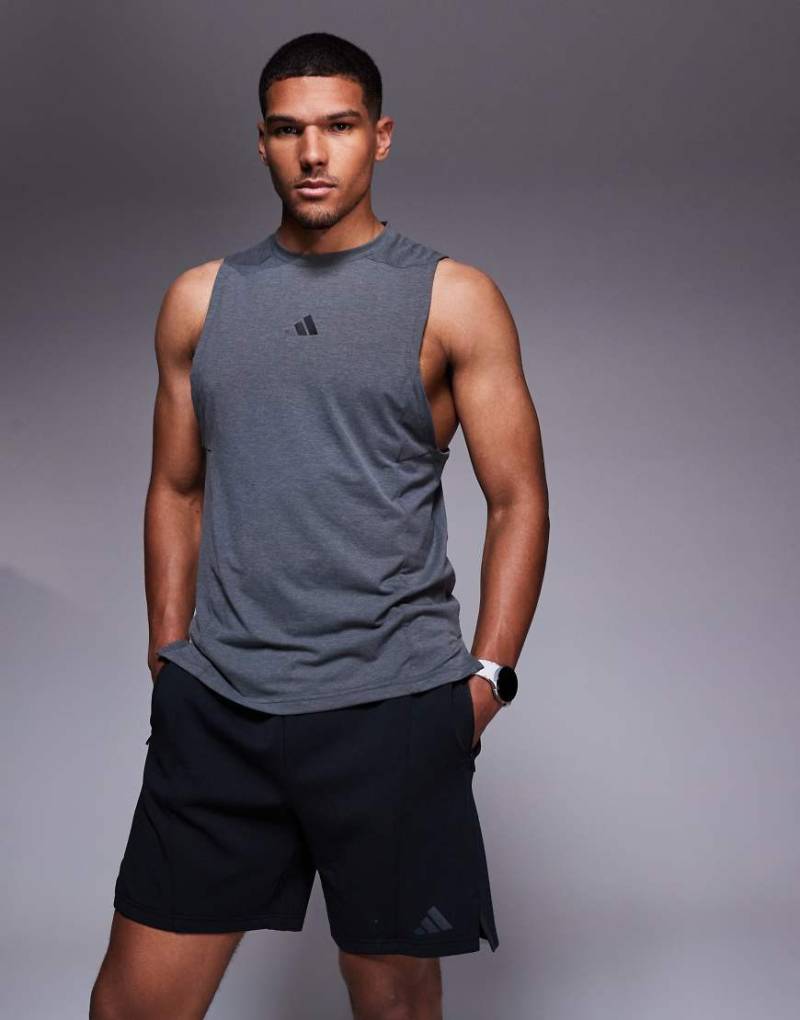 adidas Training - D4T - Gestrickte Shorts in Schwarz von adidas performance