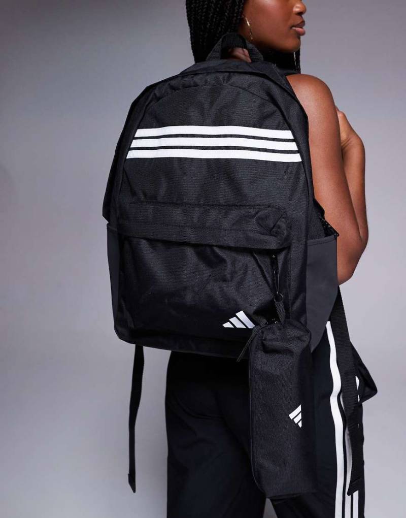 adidas Training - Rucksack in Schwarz mit Federmäppchen von adidas performance
