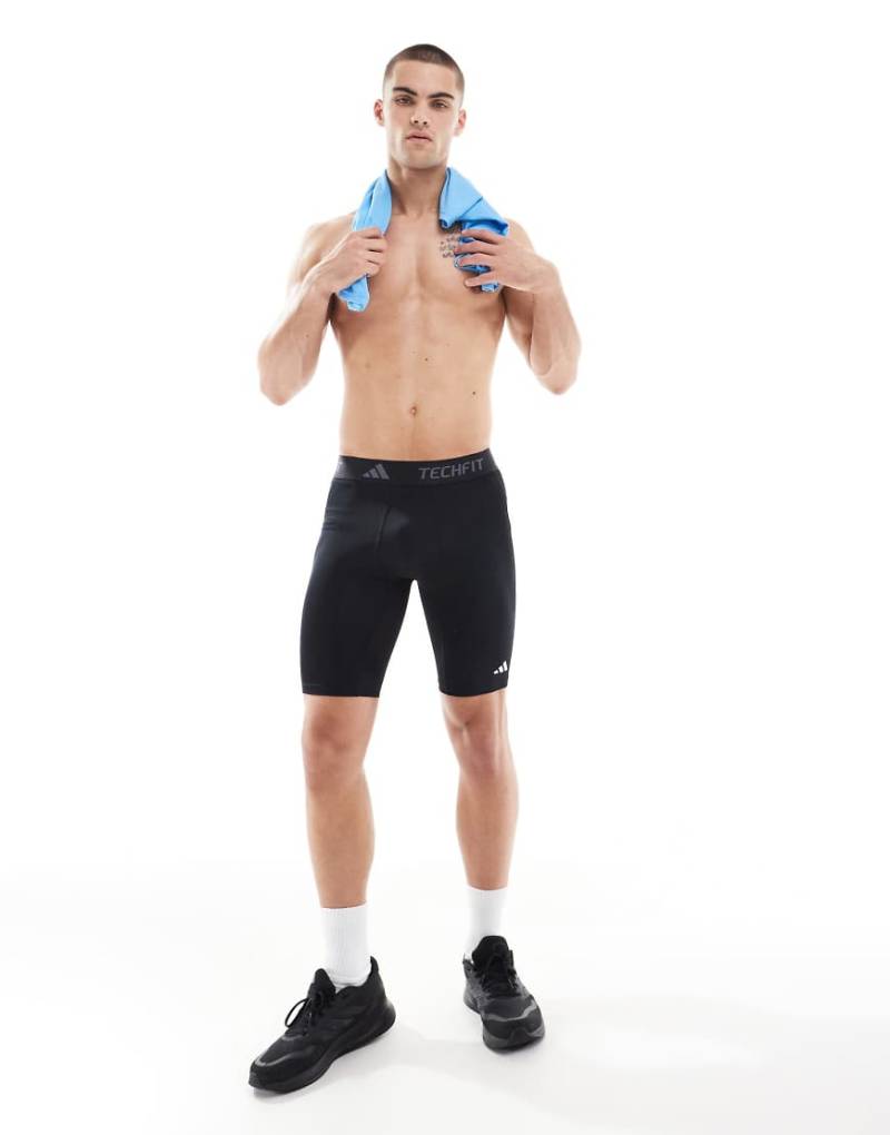 adidas Training - Tech Fit - Baselayer-Shorts in Schwarz von adidas performance