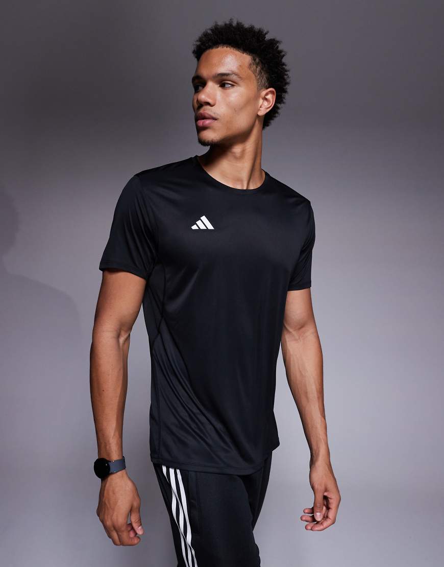 adidas Training - Tech Fit - Baselayer-T-Shirt in Schwarz von adidas performance