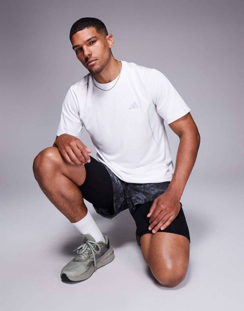 adidas Training - Tech - T-Shirt in Weiß von adidas performance