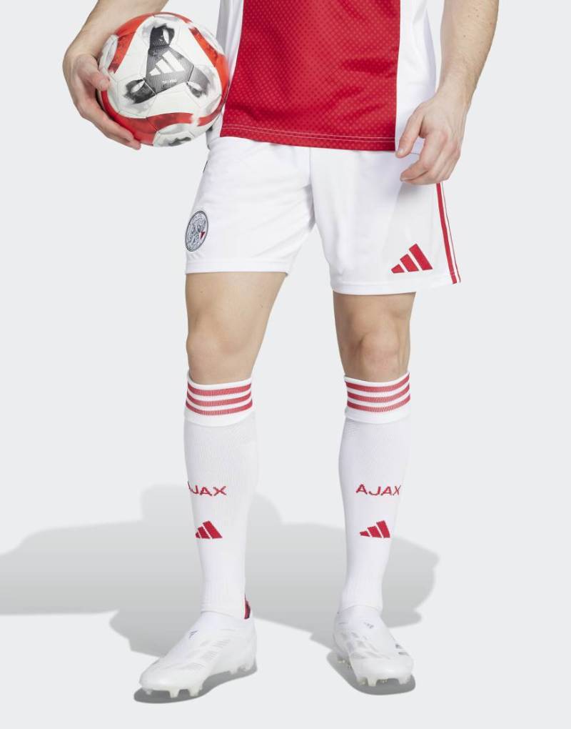 adidas performance - Ajax Amsterdam 25/26 - Home - Heimshorts in Weiß von adidas performance