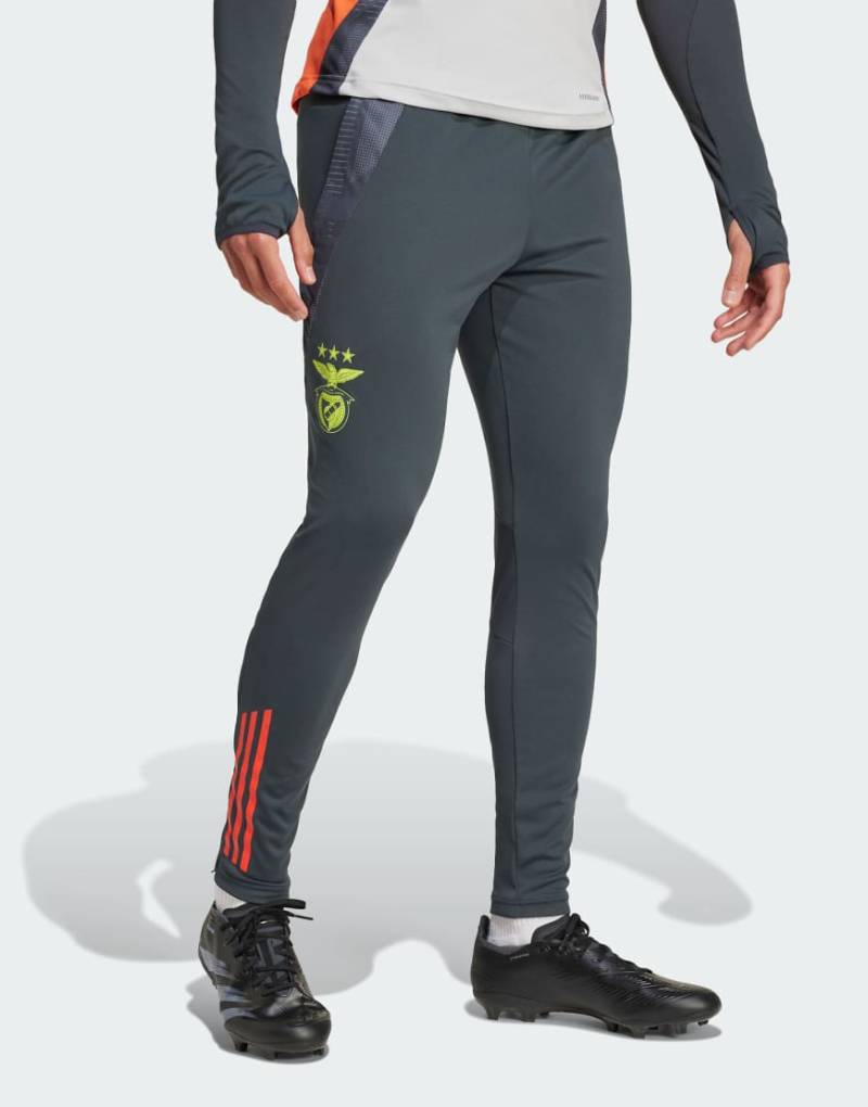 adidas performance - Benfica Tiro 24 Competition - Trainingshose in Night Grey / Semi Solar Red-Grau adidas performance - Benfica Tiro 24 Competition - Trainingshose in Night Grey / Semi Solar Red-Grau von adidas performance