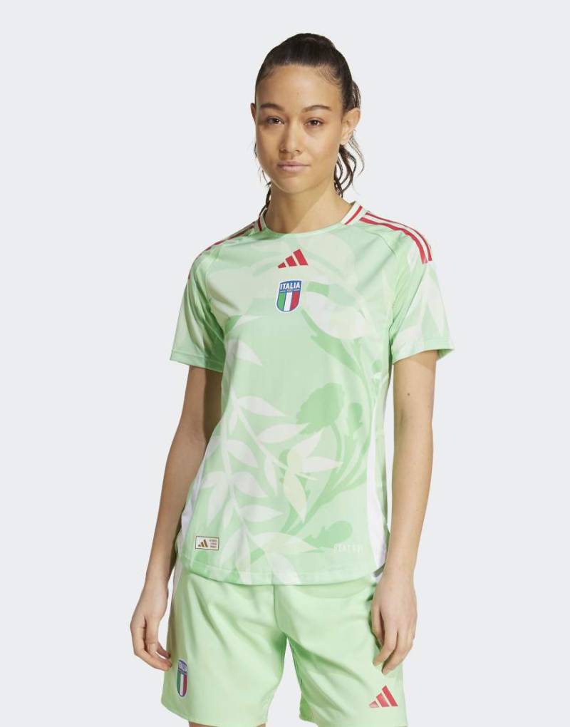 adidas performance - Italy 25 (Damenmannschaft) Authentic - Auswärts-Trikot in Ruhm-Minzgrün von adidas performance