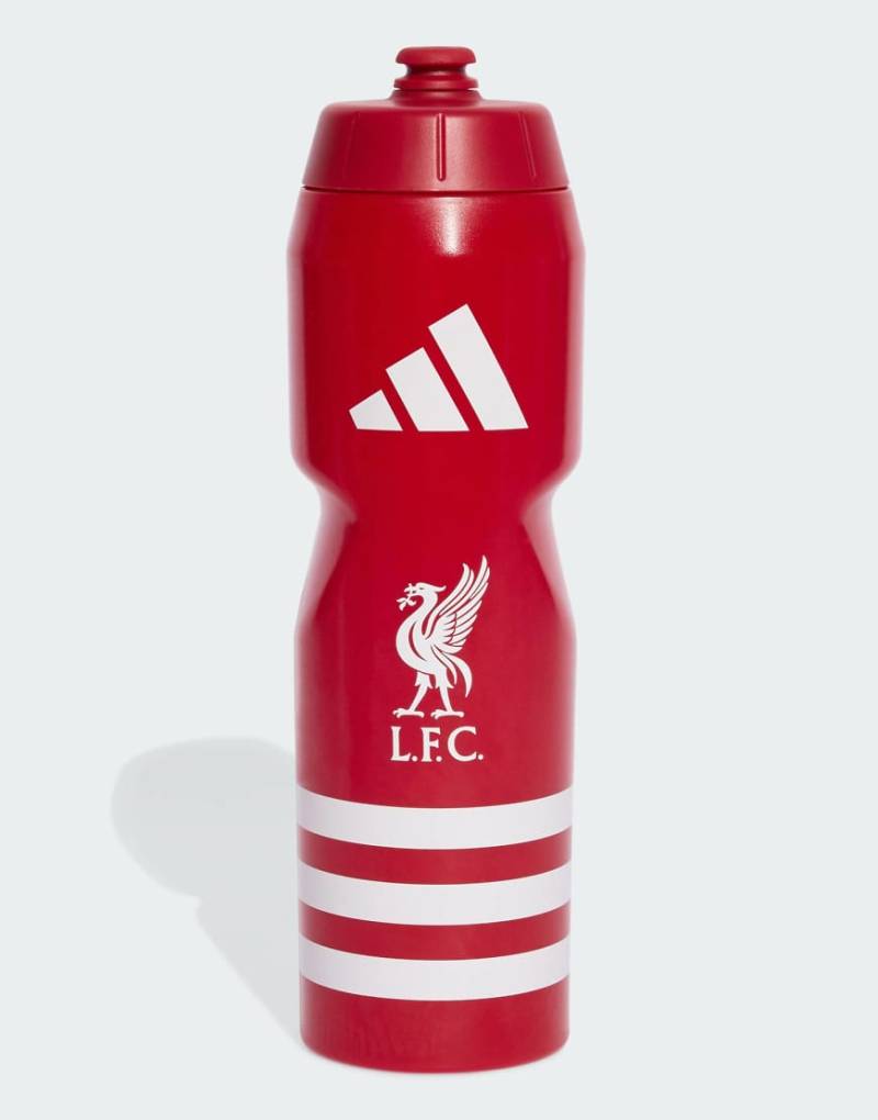 adidas performance - Liverpool FC - Flasche in Erdbeerrot/Weiß von adidas performance