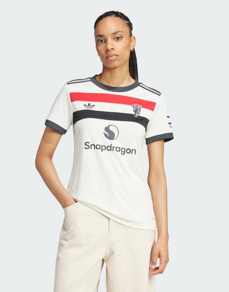 adidas performance - Manchester United 24/25 - Ausweichtrikot in Wollweiß adidas performance - Manchester United 24/25 - Ausweichtrikot in Wollweiß von adidas performance