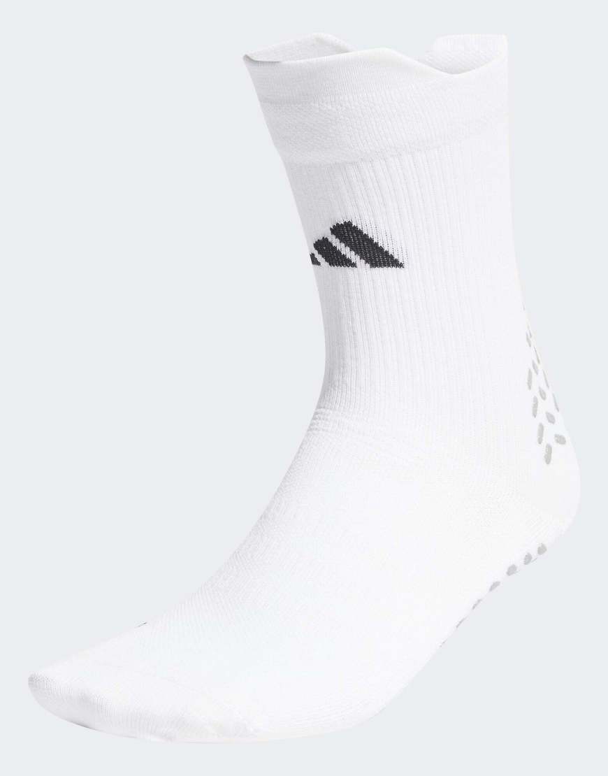 adidas performance - Performance-Crew-Fußballsocken in Weiß/Schwarz mit Logo von adidas performance