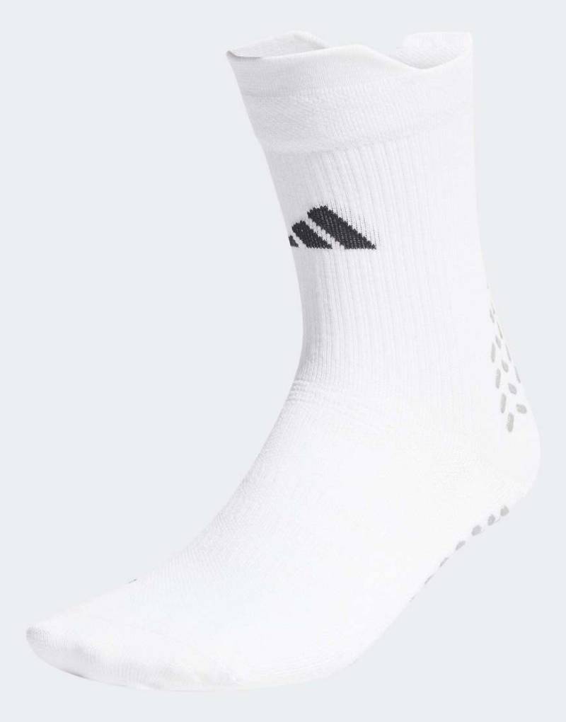 adidas performance - Performance-Crew-Fußballsocken in Weiß/Schwarz mit Logo von adidas performance