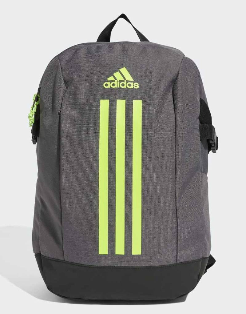 adidas performance - Power - Rucksack in Grey Strata / Lucid Lemon-Grau von adidas performance