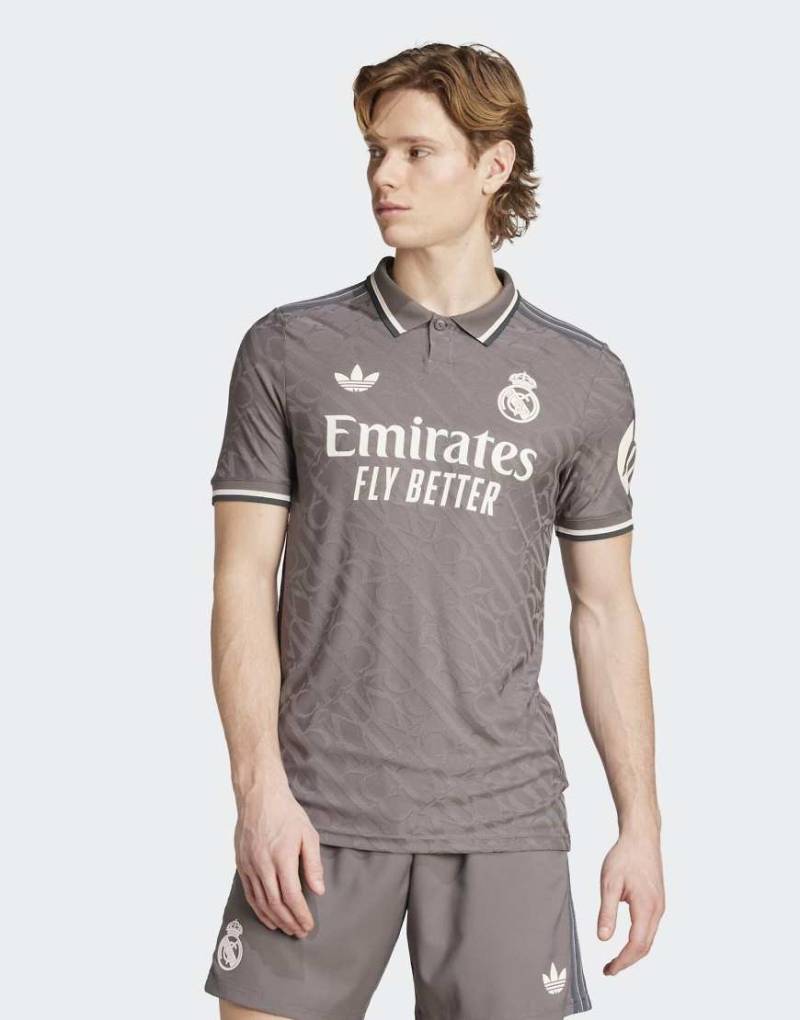 adidas performance - Real Madrid 24/25 - Heimspiel-Trikot in Anthrazit-Grau von adidas performance