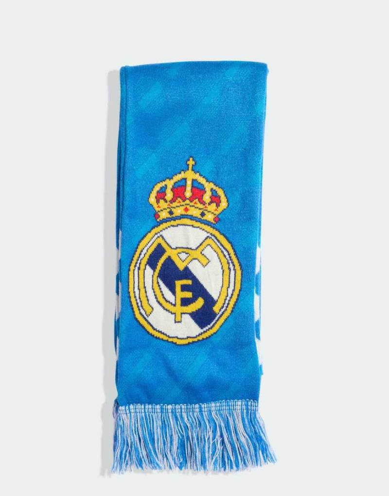 adidas performance - Real Madrid - Dritter Schal in Blue Bird/Weiß-Blau von adidas performance