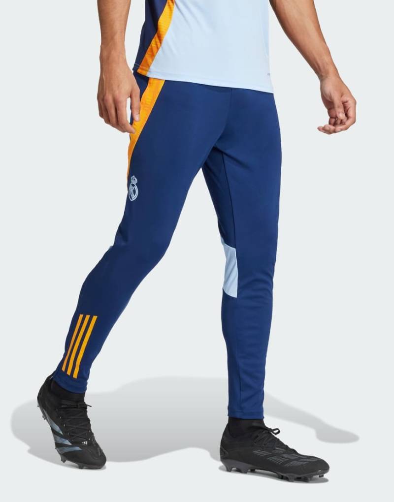 adidas performance - Real Madrid Tiro 24 Competition - Trainingshose in Team-Marineblau/Crew Orange von adidas performance
