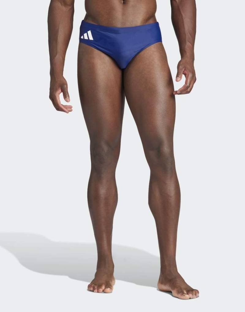 adidas performance - Solid - Badehose in Dunkelblau/Weiß von adidas performance