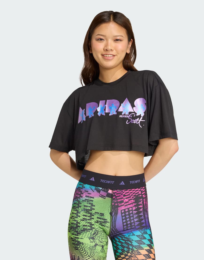 adidas performance - adidas x Jeremy Scott - T-Shirt in Schwarz von adidas performance