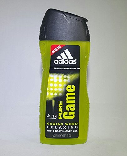 3 x Adidas Duschgel Men "PURE GAME" 3in1 Körper/Haar/Gesicht - 250ml von adidas