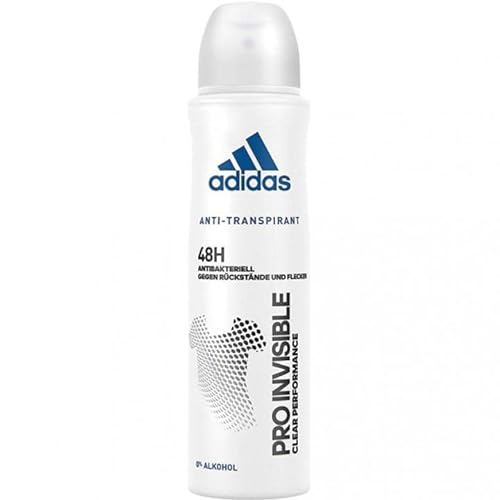 6er Pack - Adidas Women Deospray - Pro Invisible - 150ml von adidas