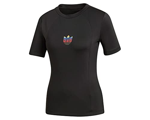 ADIDAS ADICOLOR DAMEN SCHWARZ T-SHIRT GD2266 von adidas