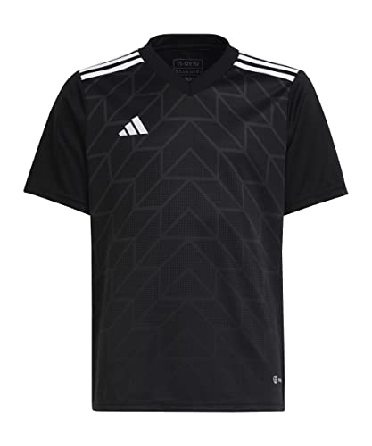 ADIDAS Boy's T ICON 23 JSY Y T-Shirt, Black, 128 von adidas