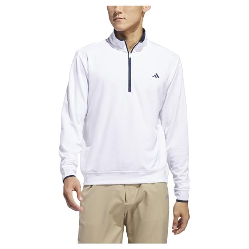 ADIDAS Core Lightweight Half Zip Sweatshirt S von adidas