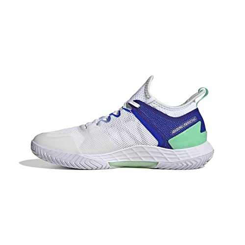 ADIDAS Damen Adizero Ubersonic 4 W LanzaT Sneaker, FTWR White/Violet Fusion/Silver met, 42 2/3 EU von adidas