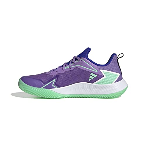 ADIDAS Damen Defiant Speed W Clay Sneaker, Violet Fusion/Silver met./Pulse Mint, 42 EU von adidas