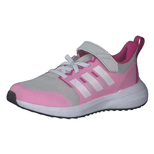 ADIDAS Fortarun 2.0 EL K Sneaker, Grey one/FTWR White/Beam pink, 28.5 EU von adidas