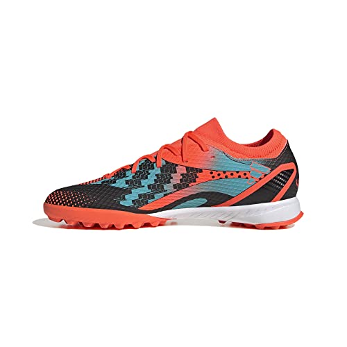 ADIDAS Unisex X Speedportal Messi.3 Turf Boots Fußballschuhe, Solar Orange/Mint Rush/Core Black, 42 EU von ADIDAS