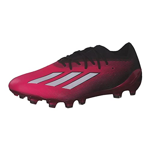 ADIDAS Herren X SPEEDPORTAL.1 AG Sneaker, Team Shock pink 2/FTWR White/core Black, 41 1/3 EU von adidas