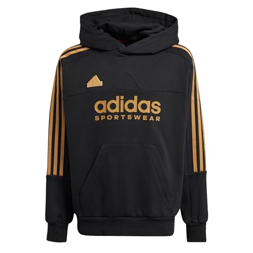 ADIDAS J NP Hoodie Black/STTAN/TMVIRE - 140 von adidas