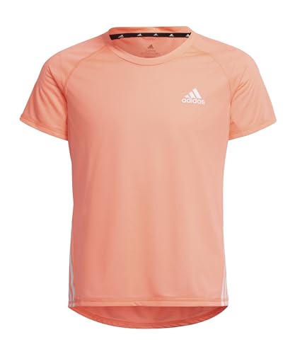 ADIDAS Mädchen D4R T-Shirt, Acired/White, 128 von adidas