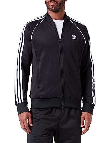 ADIDAS Men's SST TT P Blue Sweatshirt, Black, Small von adidas