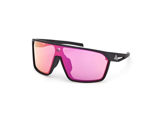 ADIDAS SPORT Unisex SP0108 Sunglasses, Matte Black, 130 von adidas