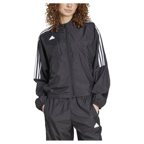 ADIDAS Tiro Cut 3 Stripes Summer Woven Tracksuit Jacket XL, Schwarz , XL von adidas