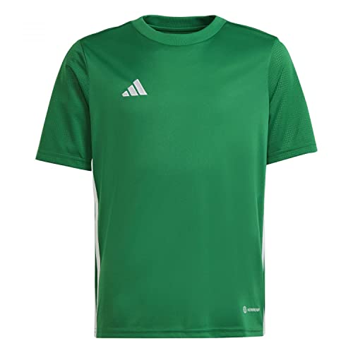 ADIDAS Unisex TABELA 23 JSY Y T-Shirt, Team Green/White, 140 von adidas