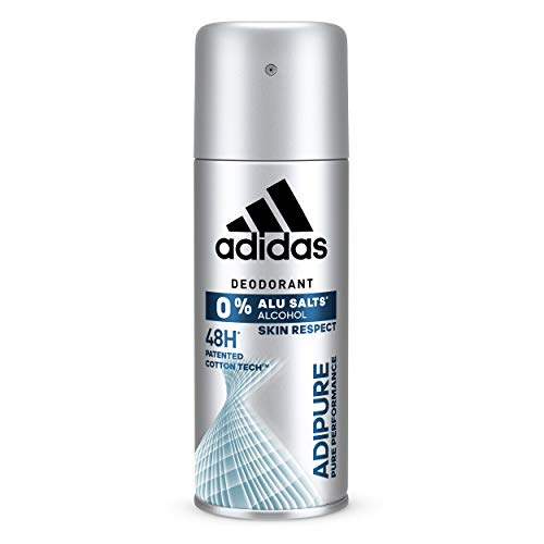 Adidas, Adipure Deodorant Spray für Herren, 48 Stunden Frische, 150 ml von adidas
