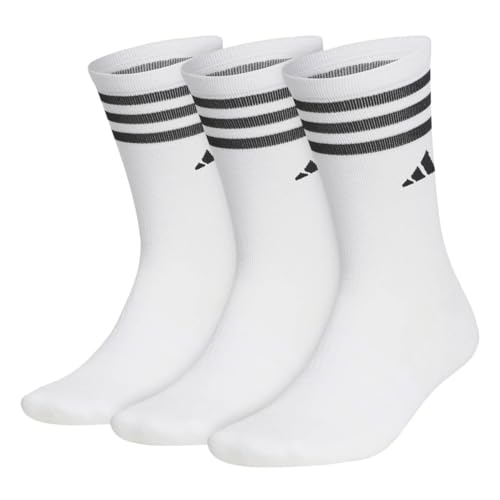Adidas 3 Pk Crew Socks EU 43-47 von adidas