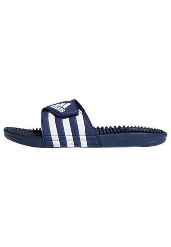 adidas Unisex Adissage Schlappen, Dark Blue/Ftwr White/Dark Blue, 42 EU von adidas