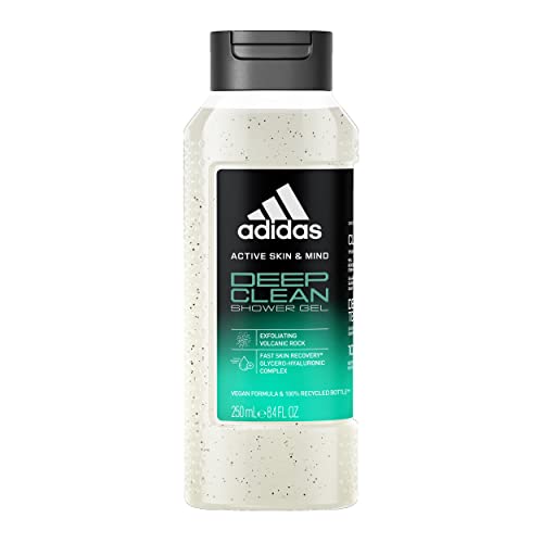 Adidas Active Skin & Mind Deep Clean Shower Gel, Damen-Duschgel, 250 ml von adidas