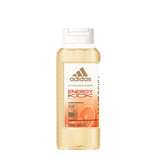 Adidas - Active Skin & Mind – Duschgel Energy Kick Damen – Clean & Vegan und recycelte Flasche – 250 ml von adidas