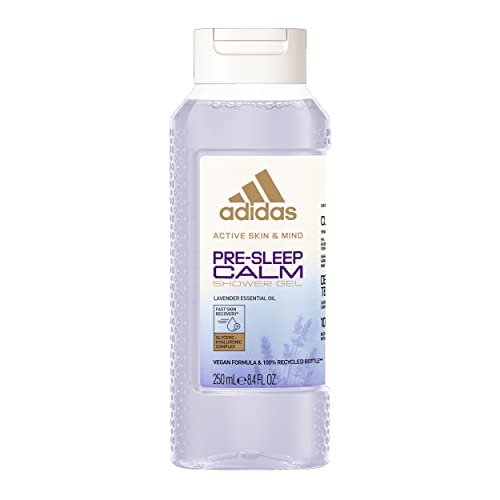 adidas Active Skin & Mind Pre-Sleep Calm Shower Gel, Duschgel für Damen und Herren, 250 ml - Unisex von adidas