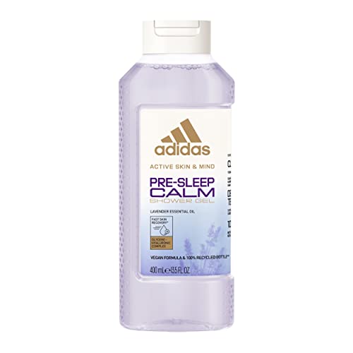 adidas Active Skin & Mind Pre-Sleep Calm Shower Gel, Duschgel für Damen und Herren, 400 ml - Unisex von adidas
