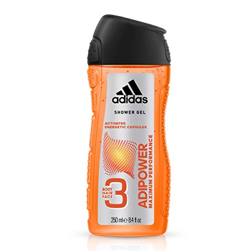 Adidas Adipower 3 in 1 Duschgel für Herren, 250 ml, 2 Stück von adidas