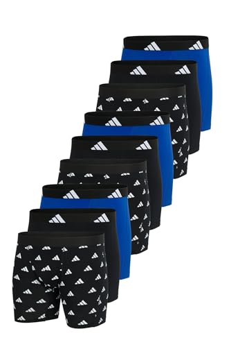 adidas Basic Boxer Brief Men Herren Unterhose Shorts Unterwäsche 9er Pack, Farbe:Multi, Bekleidungsgröße:XL von adidas