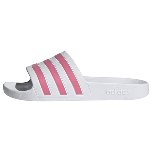 adidas Damen Adilette Aqua Slide Sandal, Bianco Ftwbla Tonros Ftwbla, 37 EU von adidas